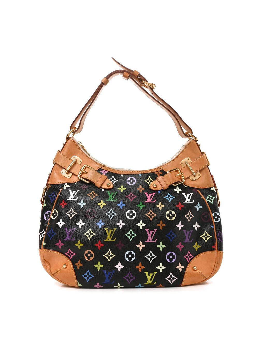 Louis Vuitton Multicolor Greta Black #328105L15B
